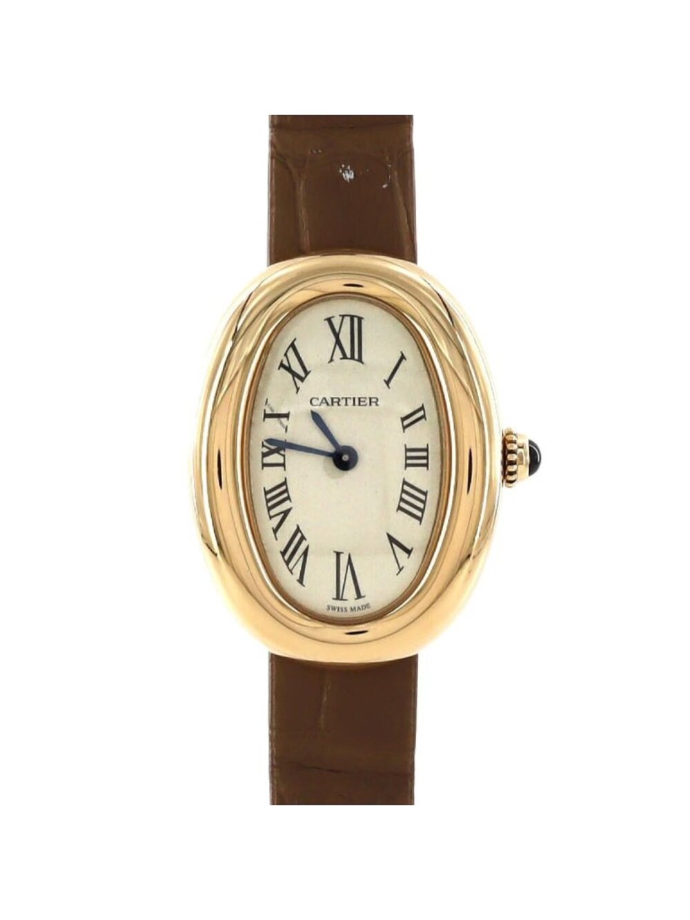Cartier Baignoire SM YG WGBA0007 Quartz Watch